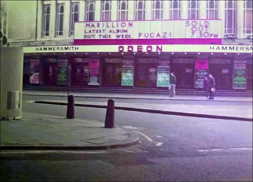 Hammersmith Odeon, London - 09.03.1984 - Photo by Gary Uzzell